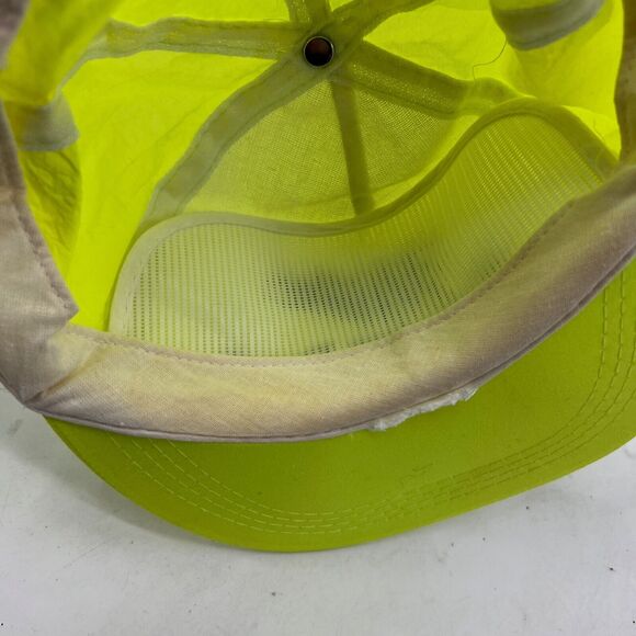 Vintage Miller Genuine Draft Hat Mens Snapback Neon Nylon 90s Trucker Cap MGD - Picture 10 of 13
